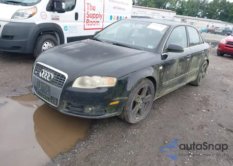 2007 Audi A4 2.0T из США, поврежденный, VIN WAUEF78E87A229928